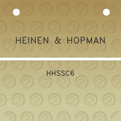 heinen-hopman-hhssc6