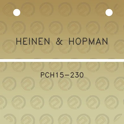 heinen-hopman-pch15-230