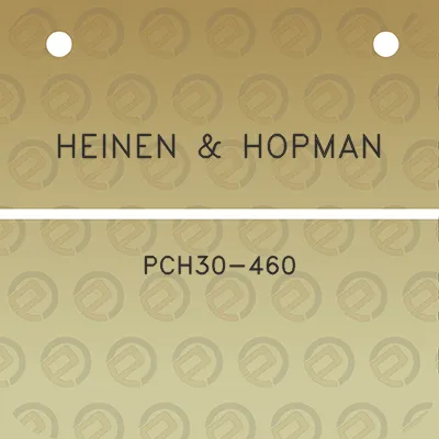 heinen-hopman-pch30-460