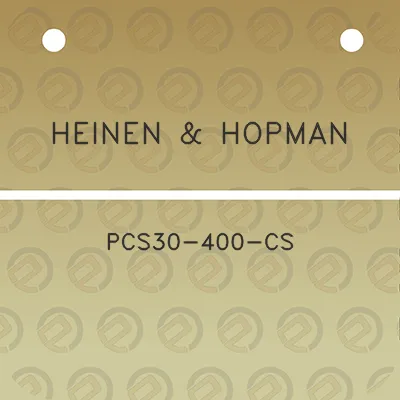 heinen-hopman-pcs30-400-cs