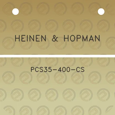 heinen-hopman-pcs35-400-cs