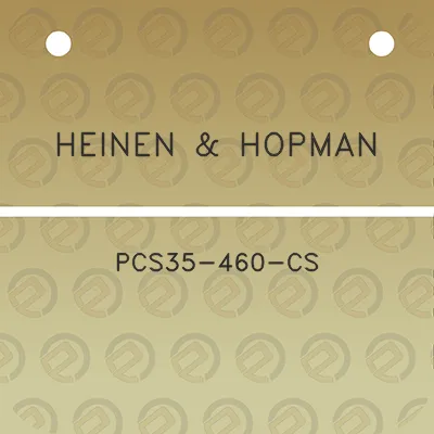 heinen-hopman-pcs35-460-cs