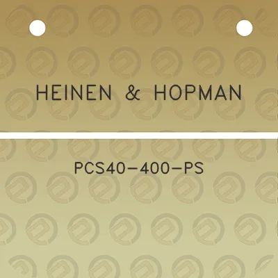 heinen-hopman-pcs40-400-ps