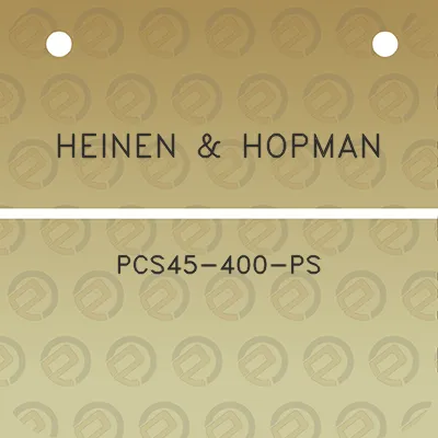 heinen-hopman-pcs45-400-ps