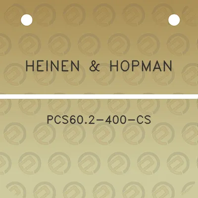 heinen-hopman-pcs602-400-cs