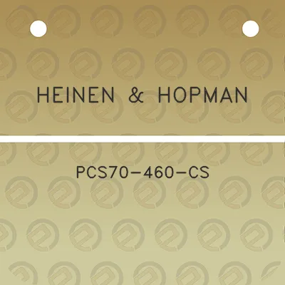 heinen-hopman-pcs70-460-cs