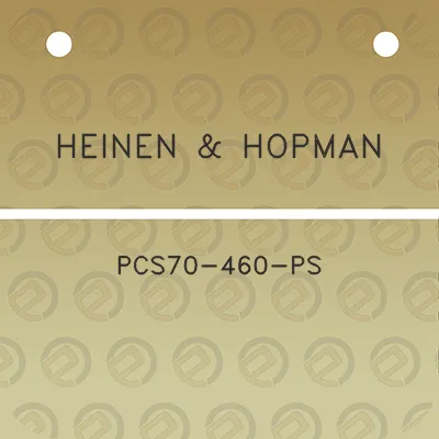 heinen-hopman-pcs70-460-ps