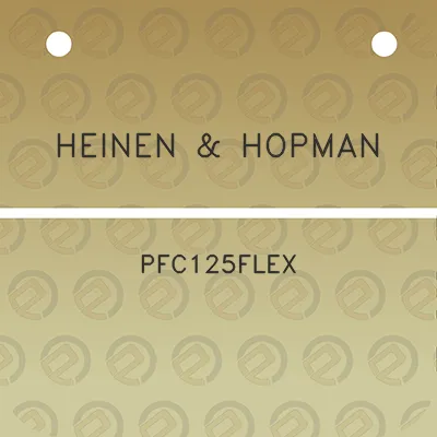 heinen-hopman-pfc125flex