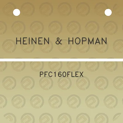 heinen-hopman-pfc160flex