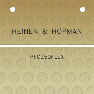 heinen-hopman-pfc250flex