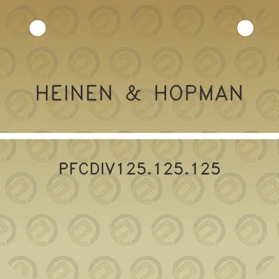 heinen-hopman-pfcdiv125125125