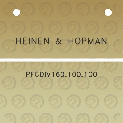 heinen-hopman-pfcdiv160100100