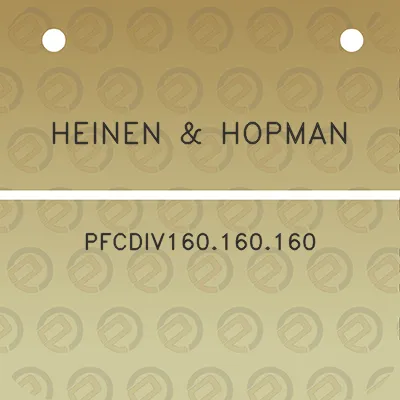 heinen-hopman-pfcdiv160160160