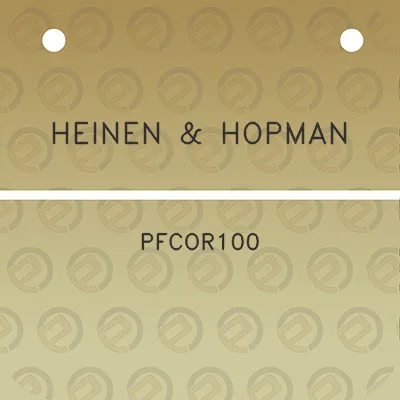 heinen-hopman-pfcor100