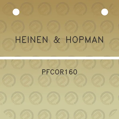 heinen-hopman-pfcor160