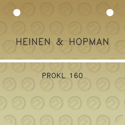 heinen-hopman-prokl-160