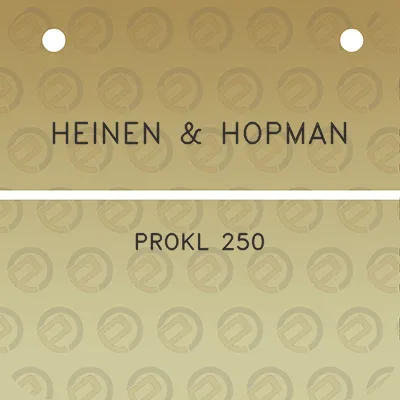 heinen-hopman-prokl-250