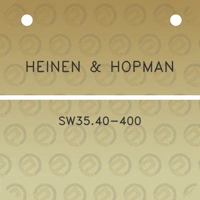 heinen-hopman-sw3540-400