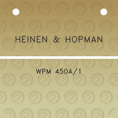 heinen-hopman-wpm-450a1