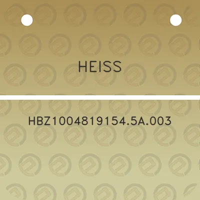 heiss-hbz10048191545a003