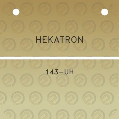 hekatron-143-uh