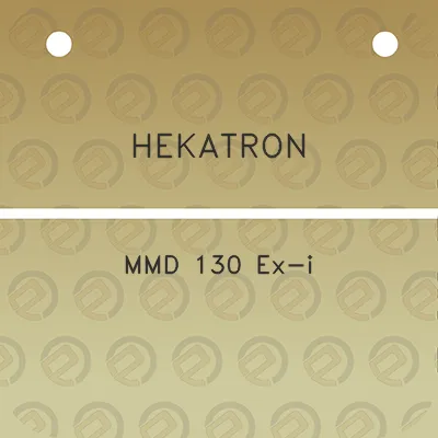 hekatron-mmd-130-ex-i