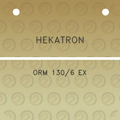 hekatron-orm-1306-ex