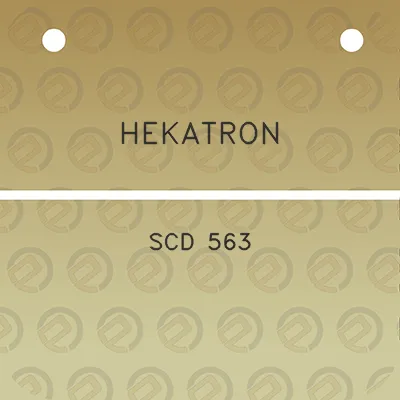 hekatron-scd-563