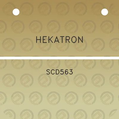 hekatron-scd563