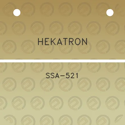 hekatron-ssa-521