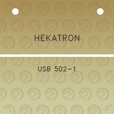 hekatron-usb-502-1