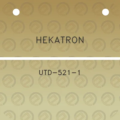 hekatron-utd-521-1