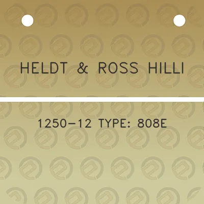 heldt-ross-hilli-1250-12-type-808e