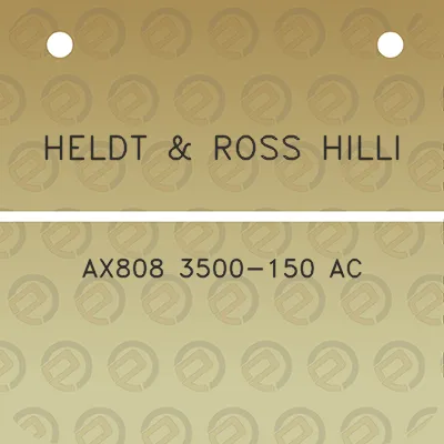 heldt-ross-hilli-ax808-3500-150-ac