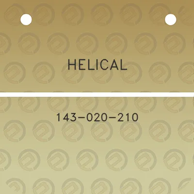 helical-143-020-210