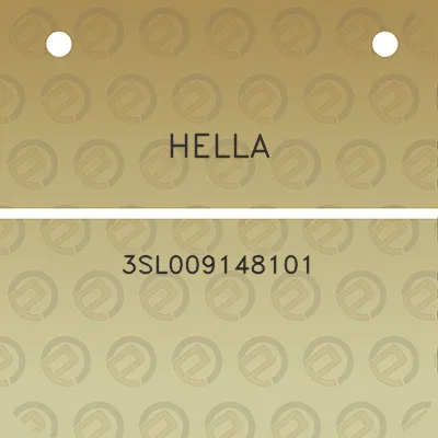 hella-3sl009148101