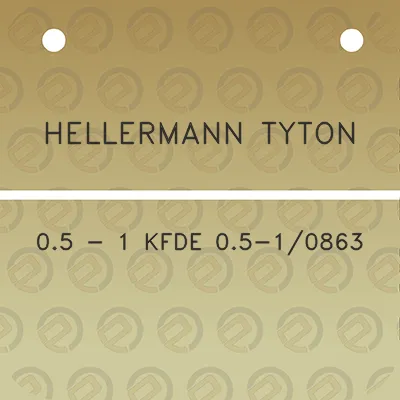 hellermann-tyton-05-1-kfde-05-10863