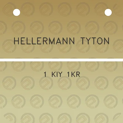 hellermann-tyton-1-kiy-1kr