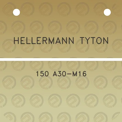 hellermann-tyton-150-a30-m16