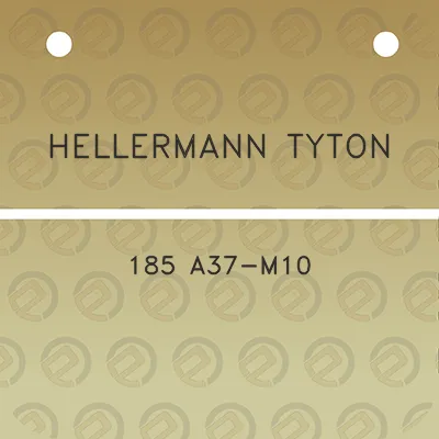 hellermann-tyton-185-a37-m10