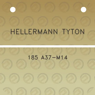 hellermann-tyton-185-a37-m14