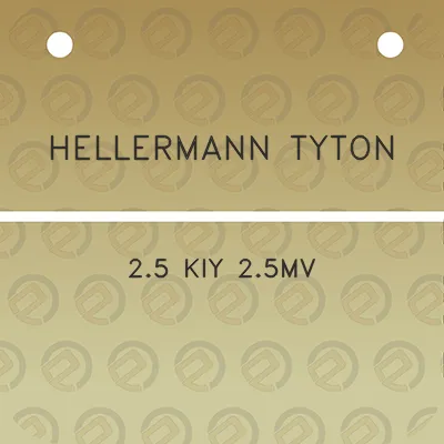 hellermann-tyton-25-kiy-25mv