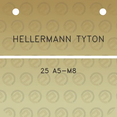 hellermann-tyton-25-a5-m8