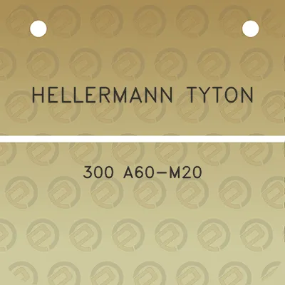 hellermann-tyton-300-a60-m20