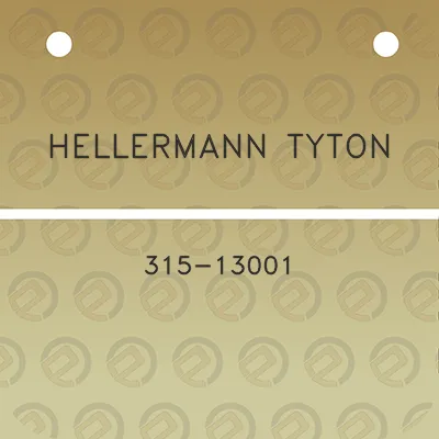 hellermann-tyton-315-13001