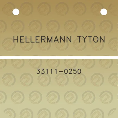 hellermann-tyton-33111-0250