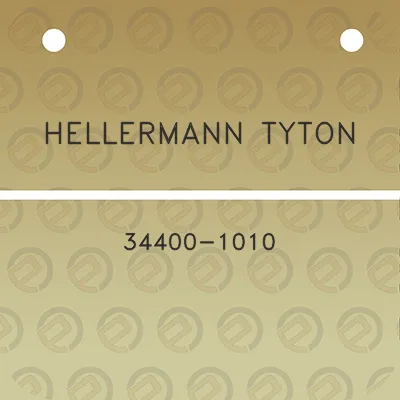 hellermann-tyton-34400-1010