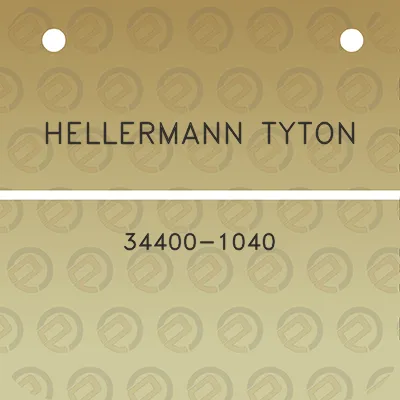 hellermann-tyton-34400-1040