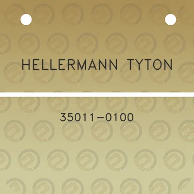 hellermann-tyton-35011-0100