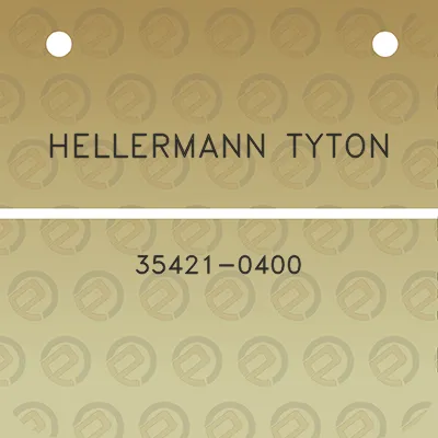 hellermann-tyton-35421-0400